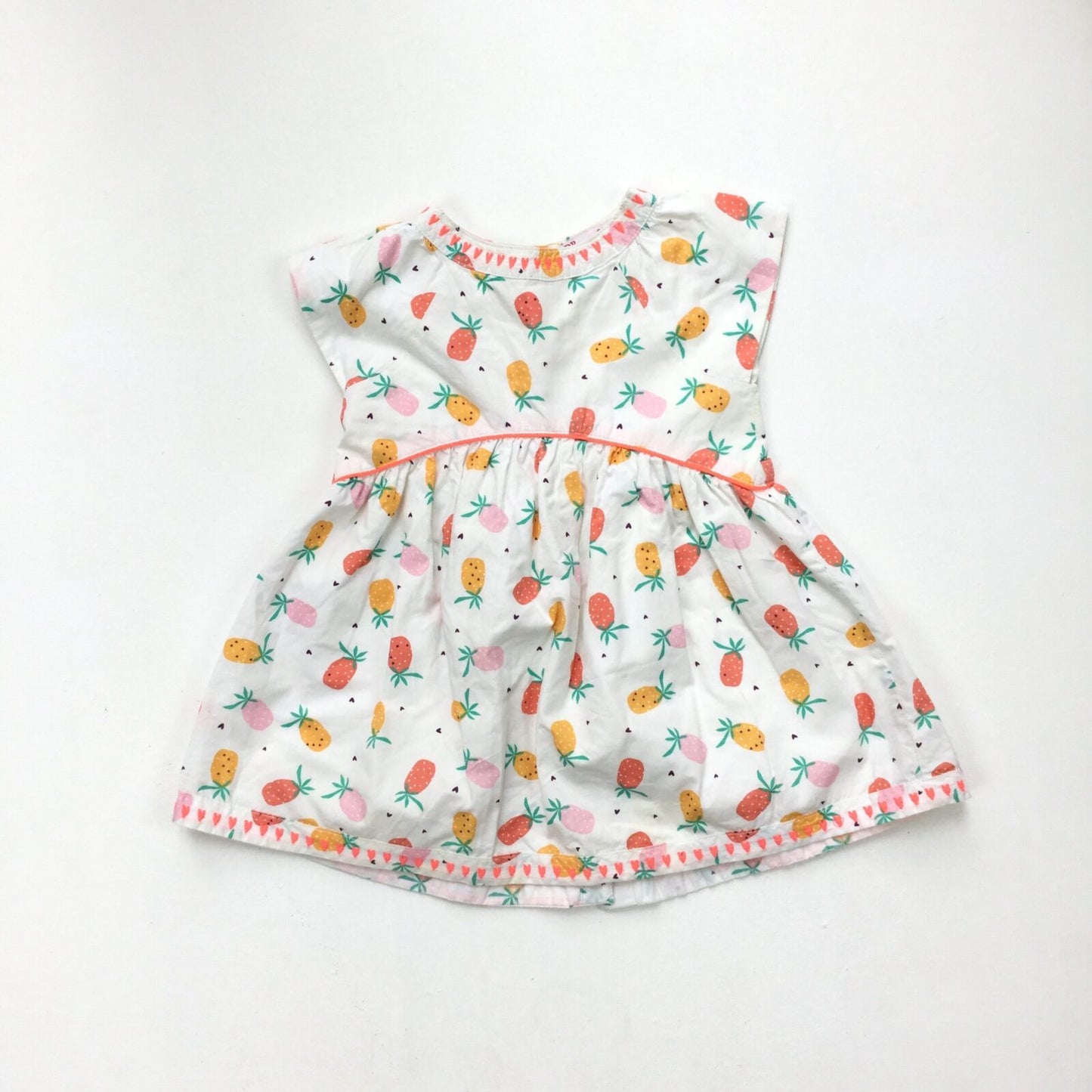 Fruit Print Cotton Sundress