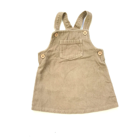 Corduroy Pinnie with front pocket