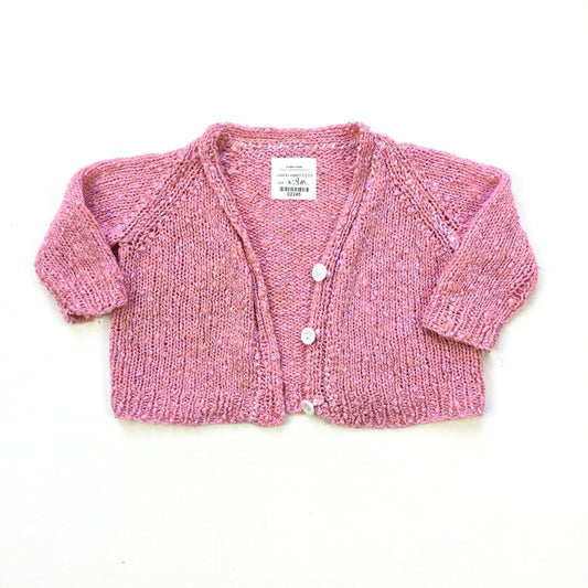 Hand Knitted Cardigan with Button Front