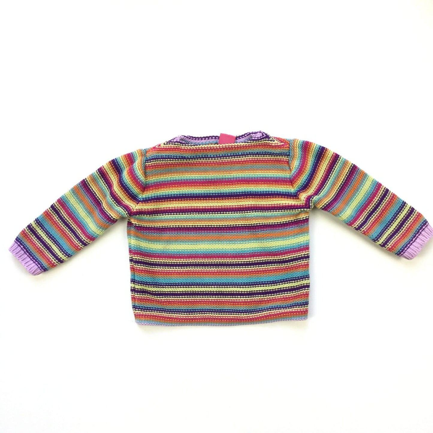 Cotton Knit Rainbow Jumper