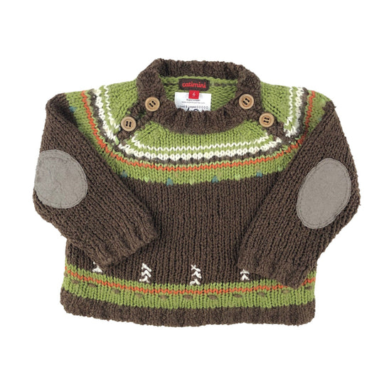 Chunky knit icelandic style jumper