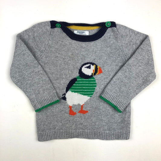 Puffin jumper - soft yarn mix