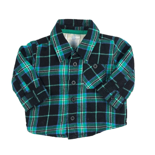 Brushed cotton lumberjack shirt with furry lining