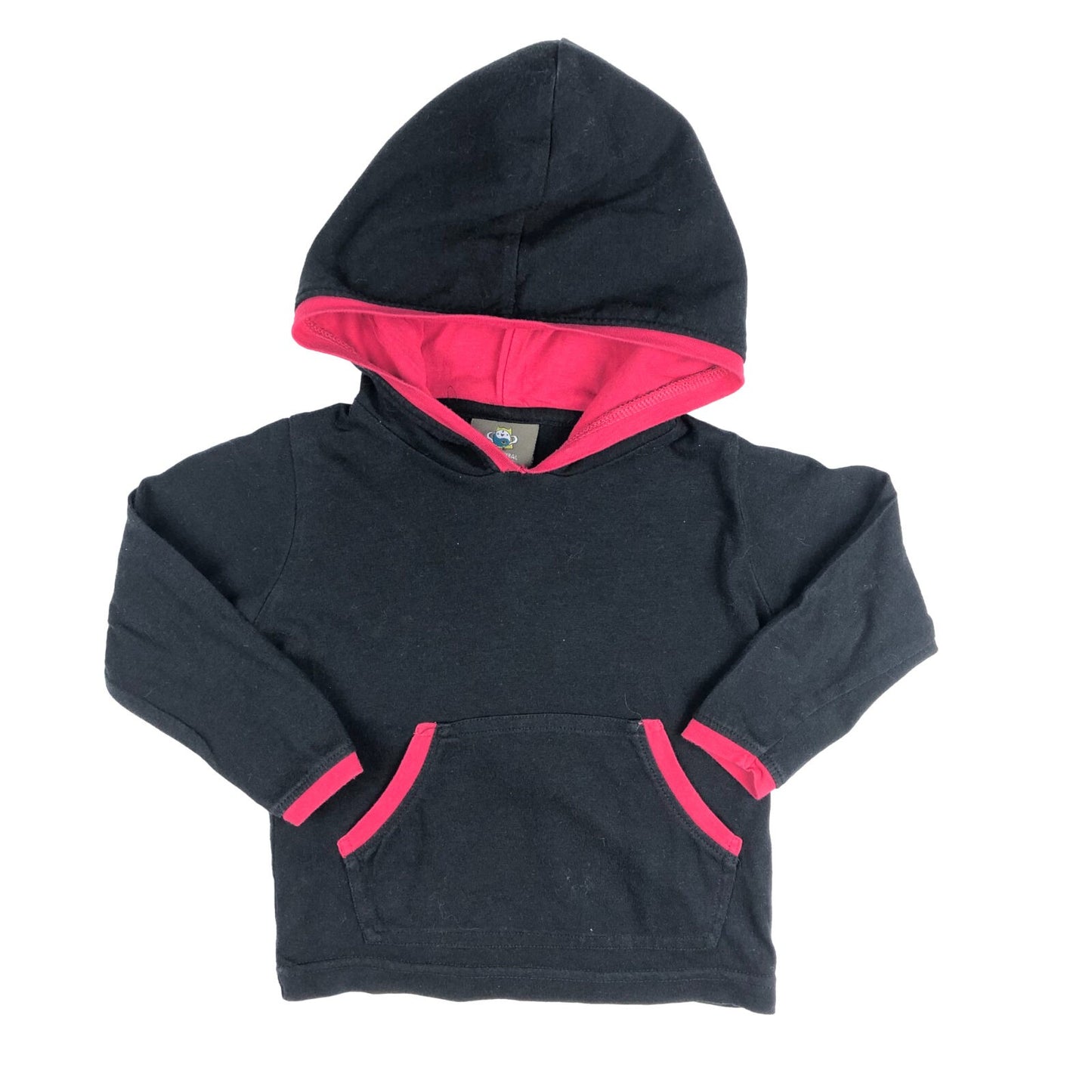 Organic cotton and modal hoodie top