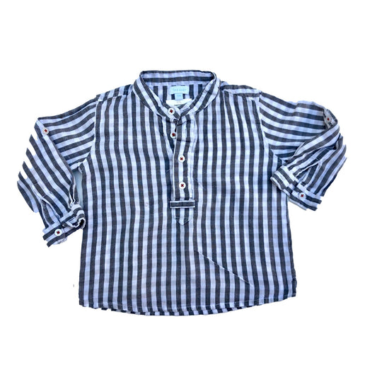 Light cotton grandad shirt