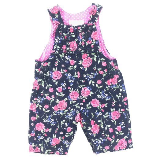 Floral Corduroy Dungarees