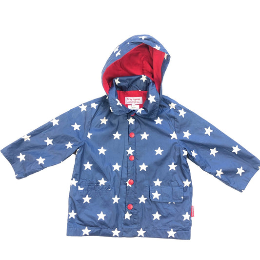 Raincoat with stars