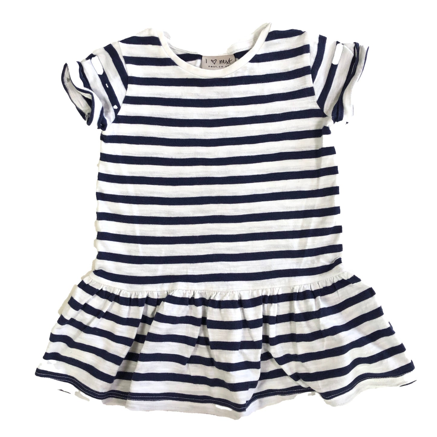 Cottonjersey striped dress