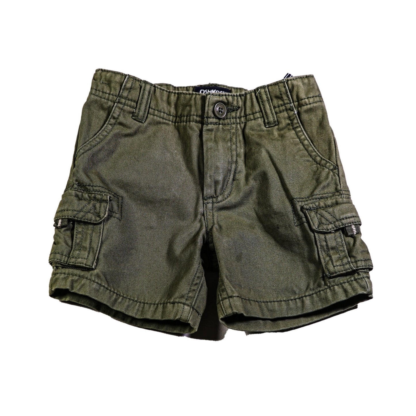 Cotton workwear-style shorts