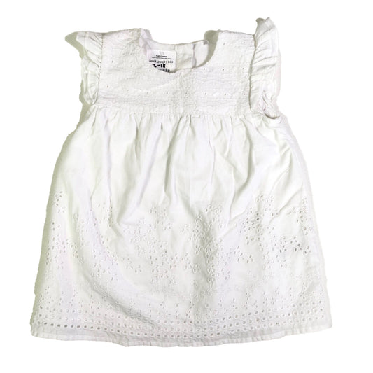 Cotton broderie anglais dress